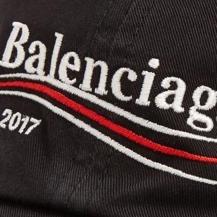 新作 大人気 17AW BALENCIAG バレンシアガ キャップ コピー ロゴキャップ ブラック 7090103